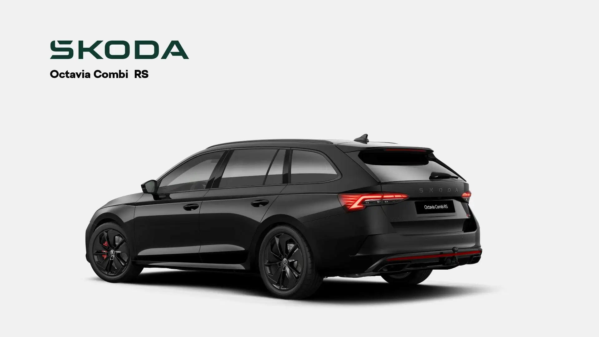Skoda Octavia Octavia Combi RS 265Pk I Trekhaak I Pano I 360 cam Negro - 2