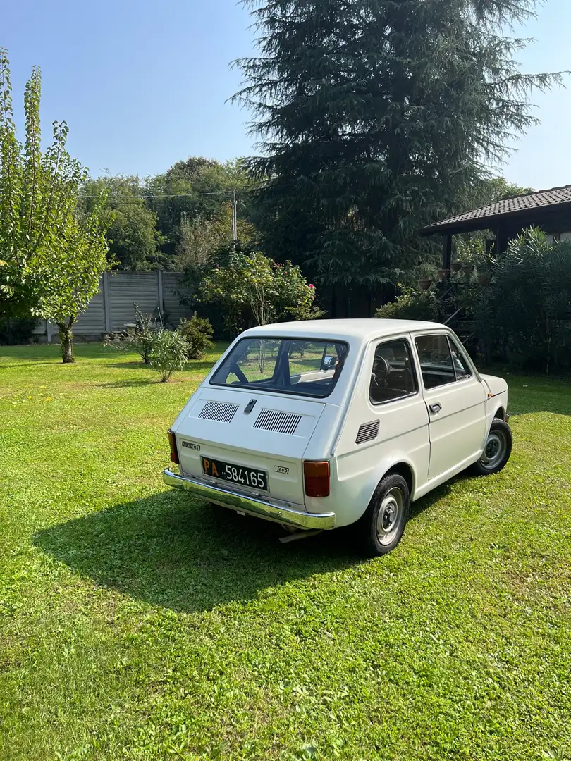 Fiat 126 650 Base Blanc - 2