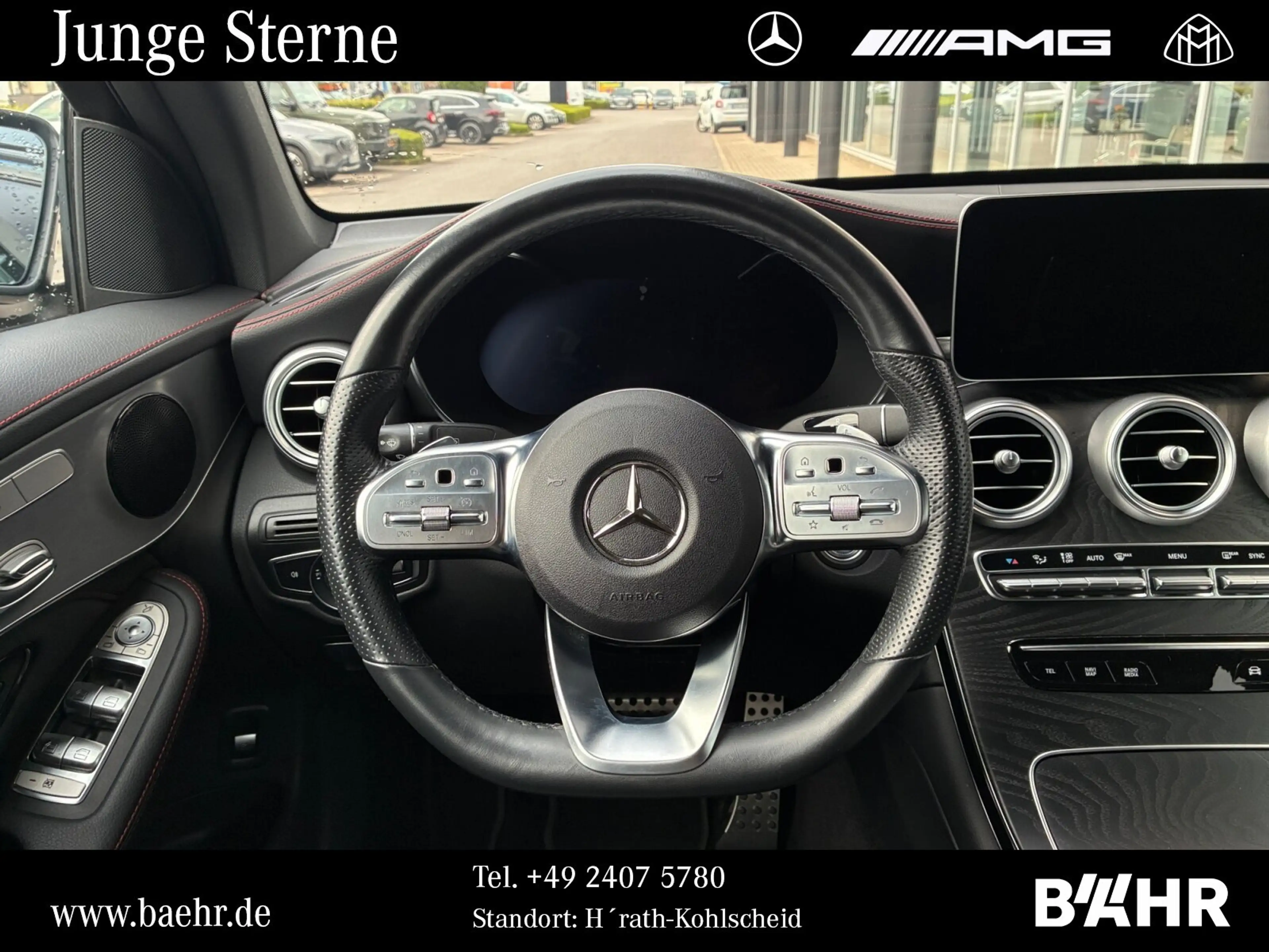 Mercedes-Benz GLC 400 GLC 400 d 4M Coupé AMG+Night/MBUX/LED/AHK/Headup — photo 13
