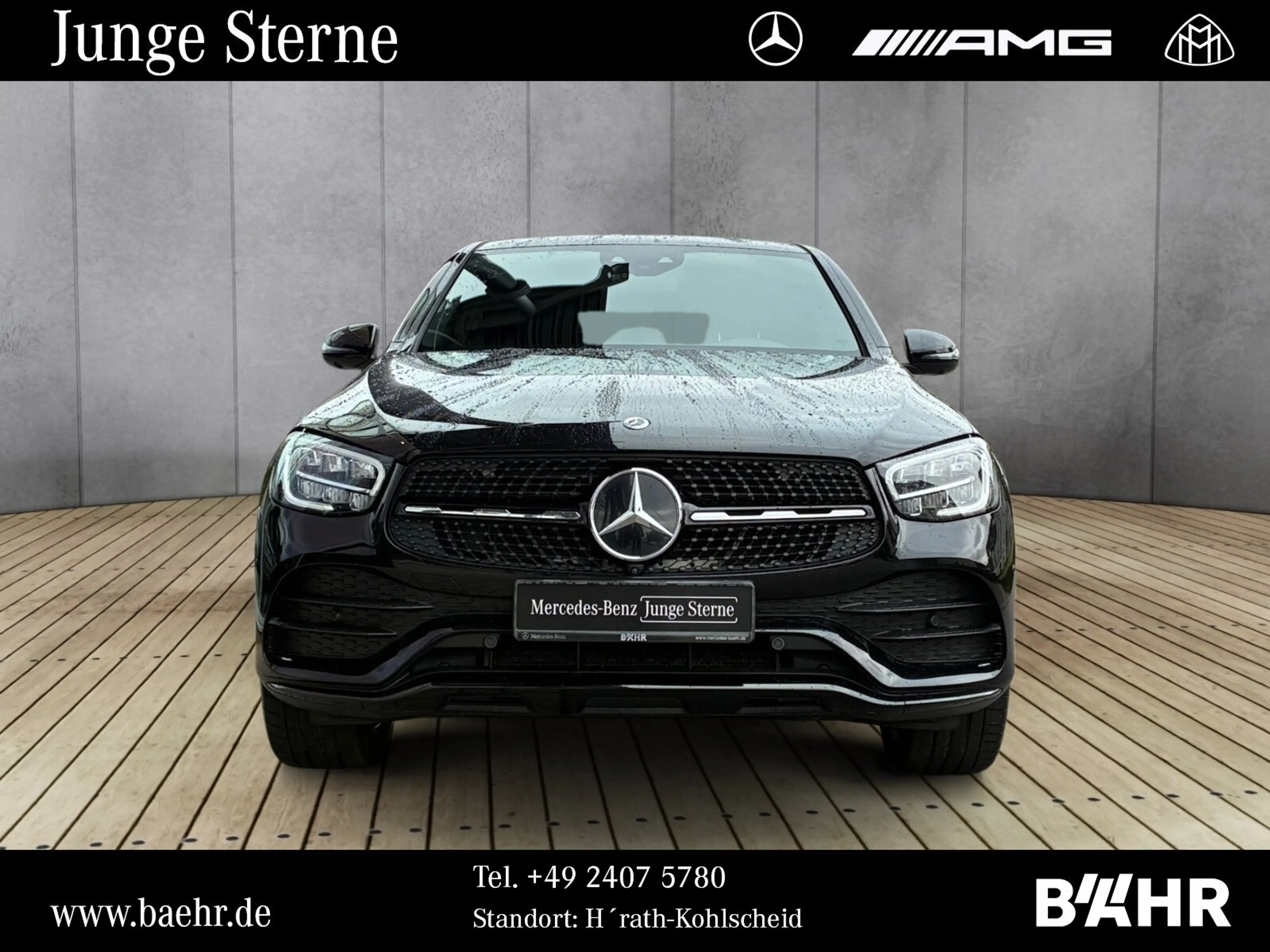 Mercedes-Benz GLC 400 GLC 400 d 4M Coupé AMG+Night/MBUX/LED/AHK/Headup — photo 7