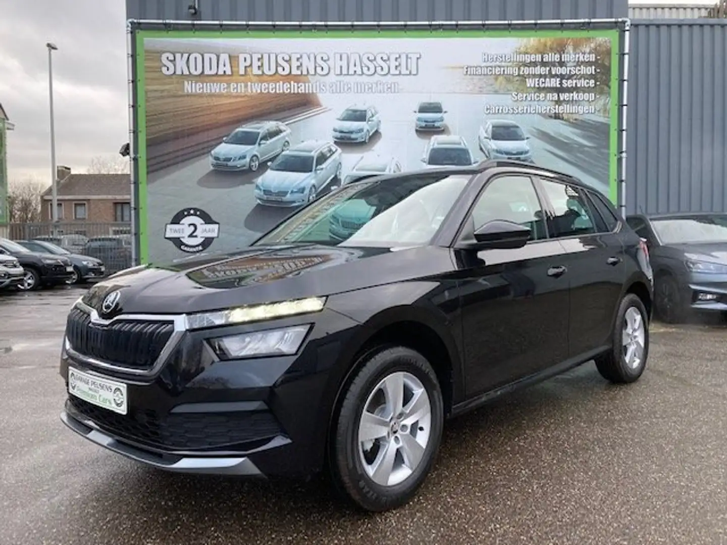Skoda Kamiq 1.0TSi- DSG- Amb.- NAVI- € 164x59m + voorschot Zwart - 1