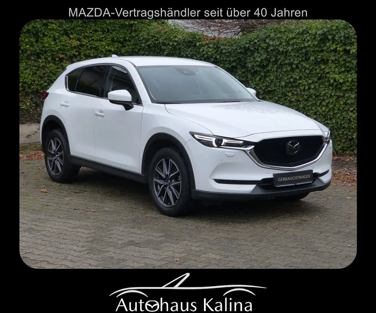 Mazda CX-5 SKYACTIV-D 175 AWD Automatik SPORTS-LINE + AHK + T Blanc - 1