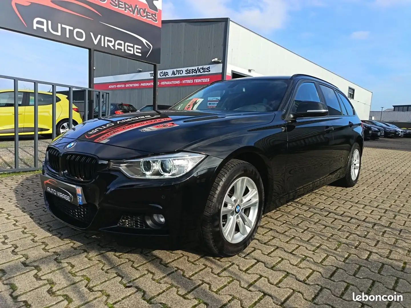 BMW 318 F31 318D • Garantie 12 mois X-DRIVE GPS Noir - 1