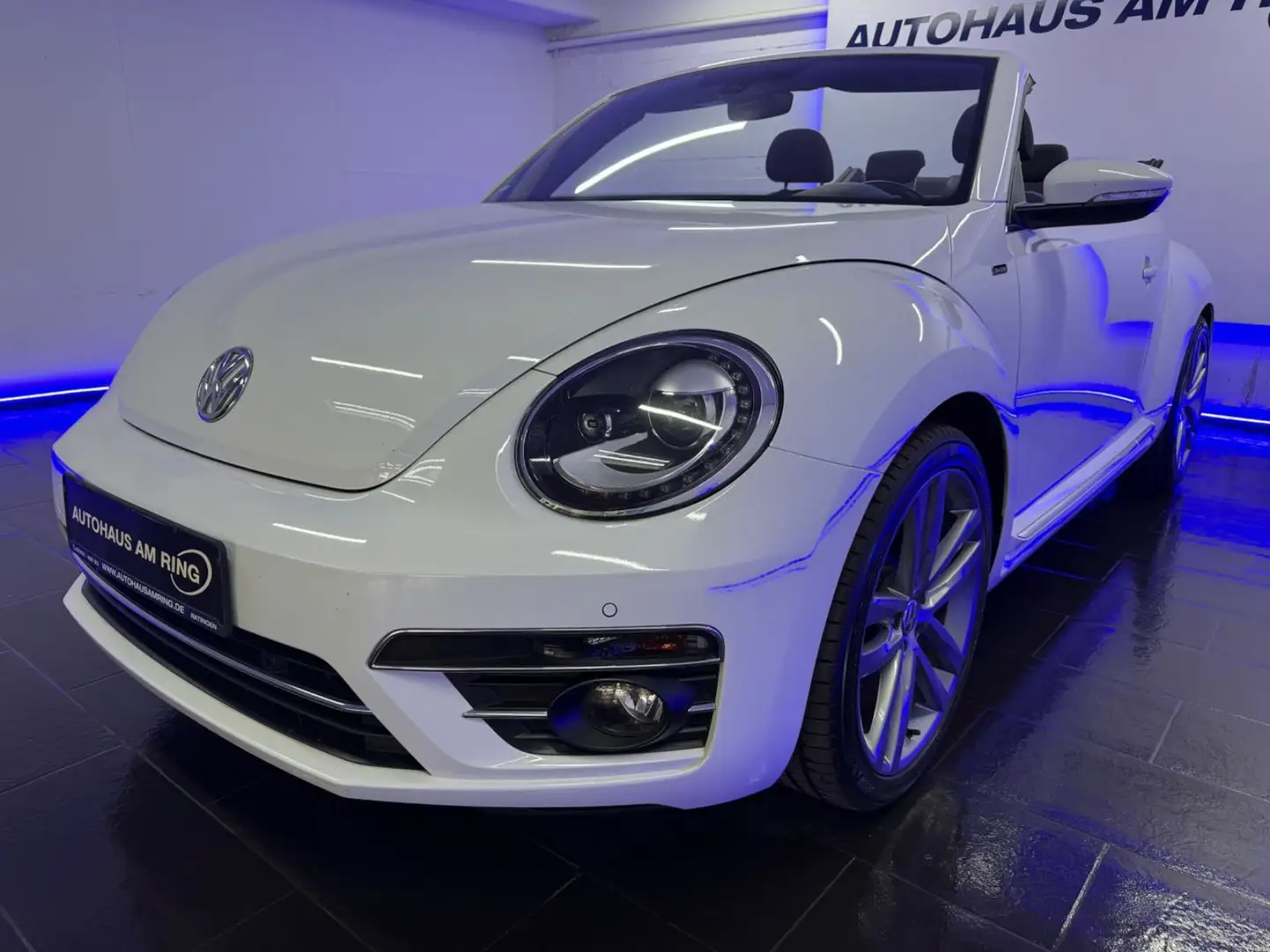 Volkswagen Beetle Cabriolet Allstar BMT DSG LEDER CAM NAVI Weiß - 2