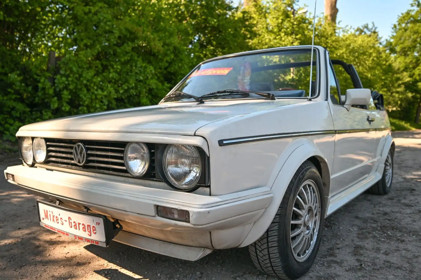 Volkswagen Golf 1 - Cabrio , 1.8 ltr. , Autom. , Rarität !! Alb - 1