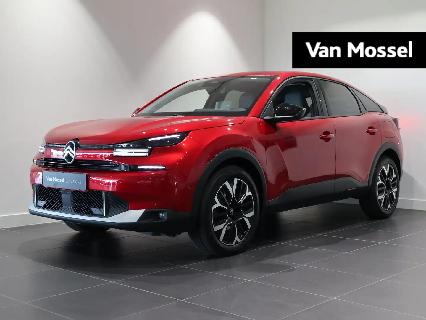 Citroen C4 Hybrid Max AUTOMAAT - LEDER - CAMERA - STUUR/STOEL Rood - 1