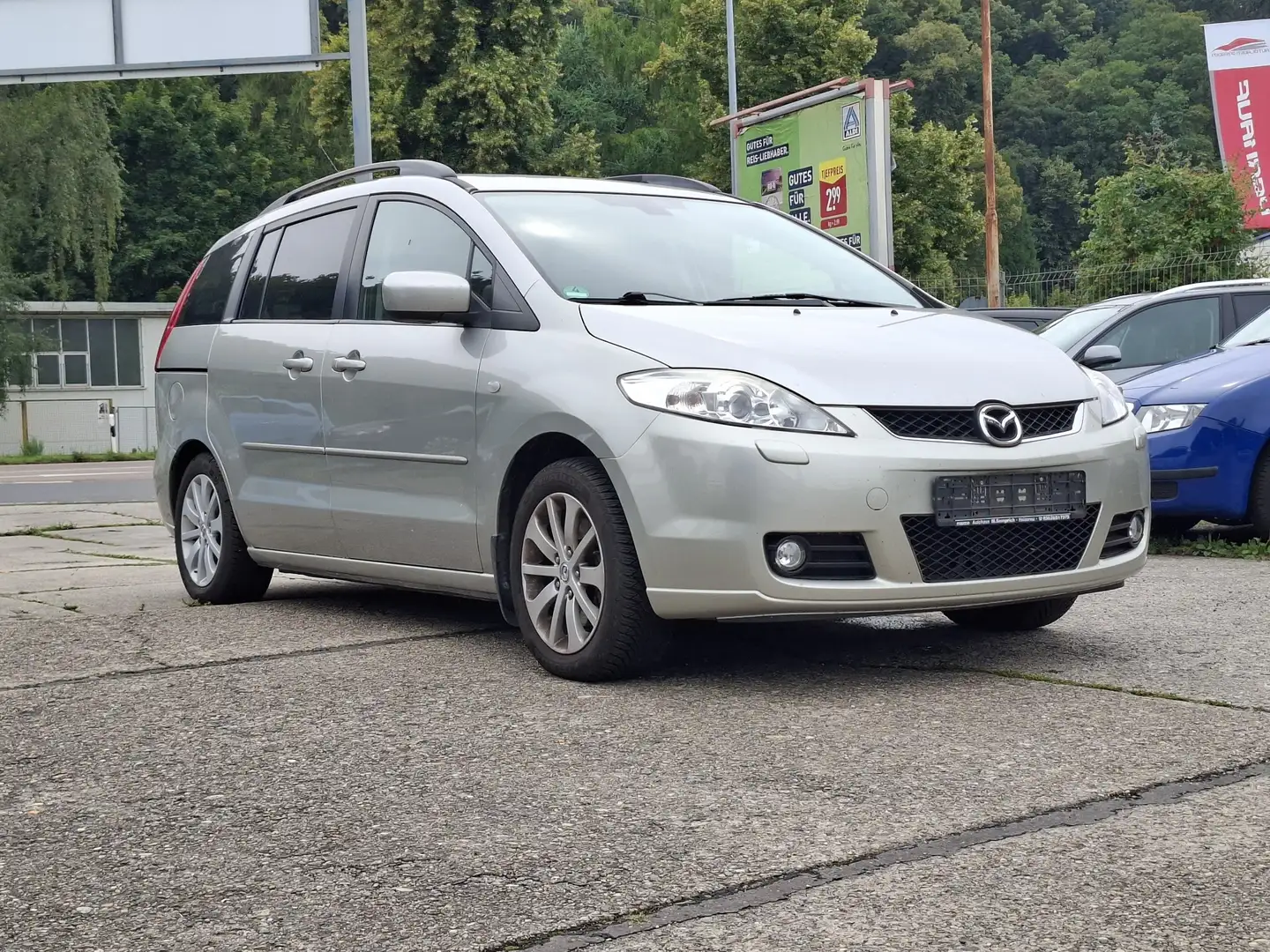 Mazda 5 2.0 Top TÜV 02/2026 Argent - 1