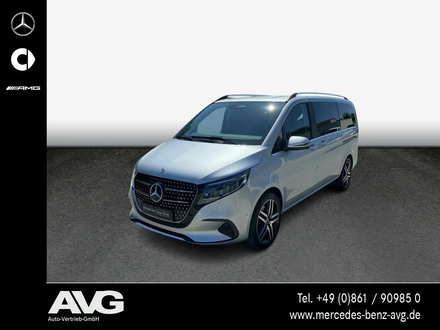 Mercedes-Benz V 300 V 300 d 4M AV Lang MOPF2 AHK EASY PACK Paket 19 Silber - 1