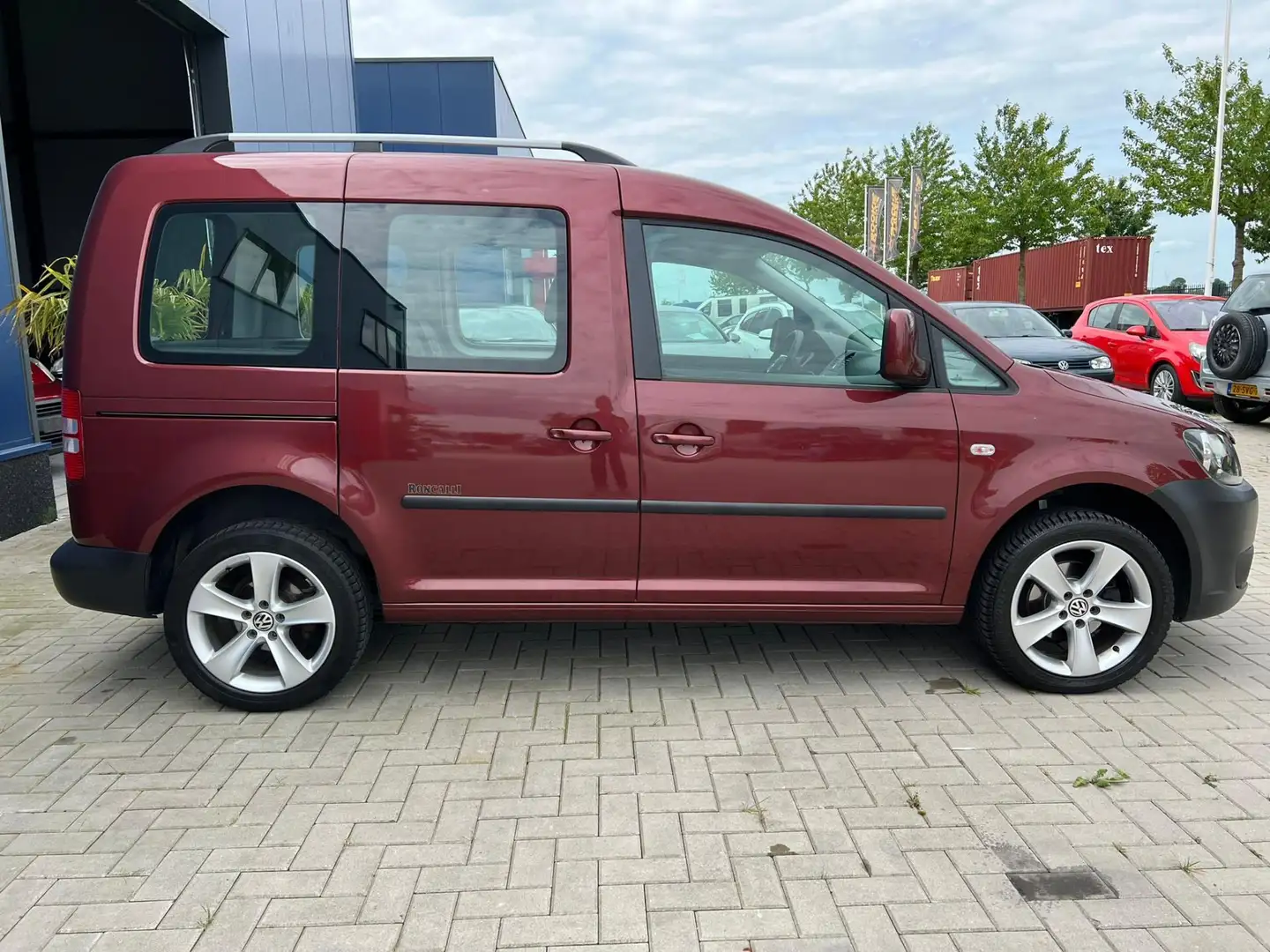 Volkswagen Caddy 1.2 TSI Highline Roncalli / AIRCO / PDC / CLIMATE Rouge - 2