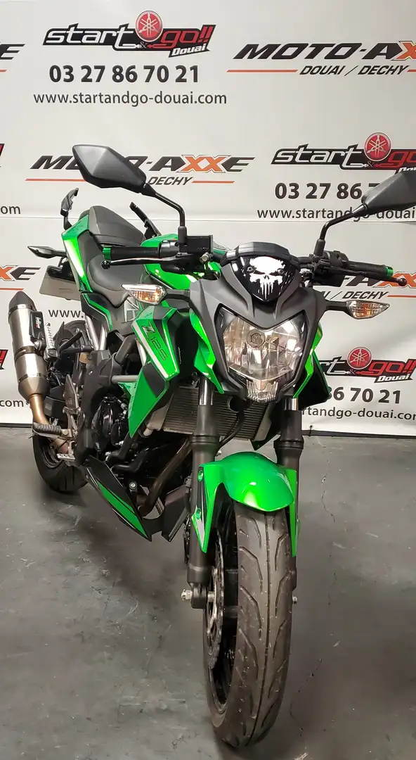 Kawasaki Z 125 zelena - 2