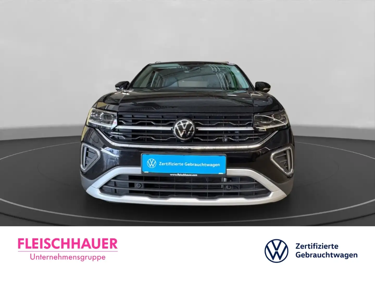 Volkswagen T-Cross 1.0 TSI Style LED+DC+NAVI+CARPLAY+ACC+SHZ+ Schwarz - 2