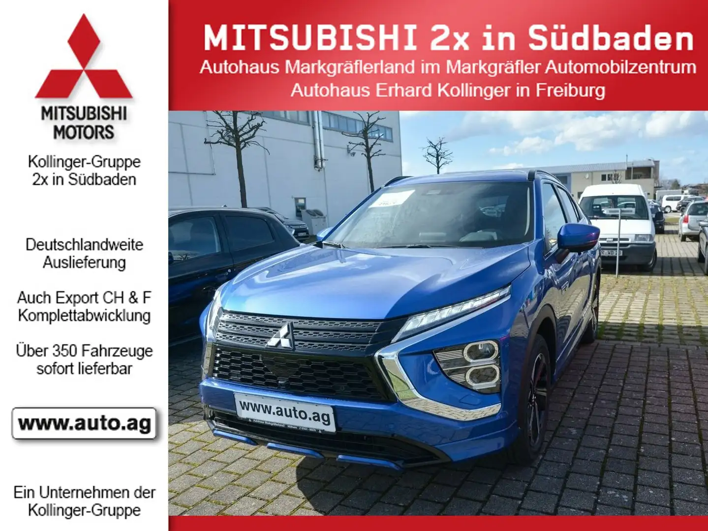 Mitsubishi Eclipse Cross PLUS HYBRID 4WD + SELECT Bleu - 1