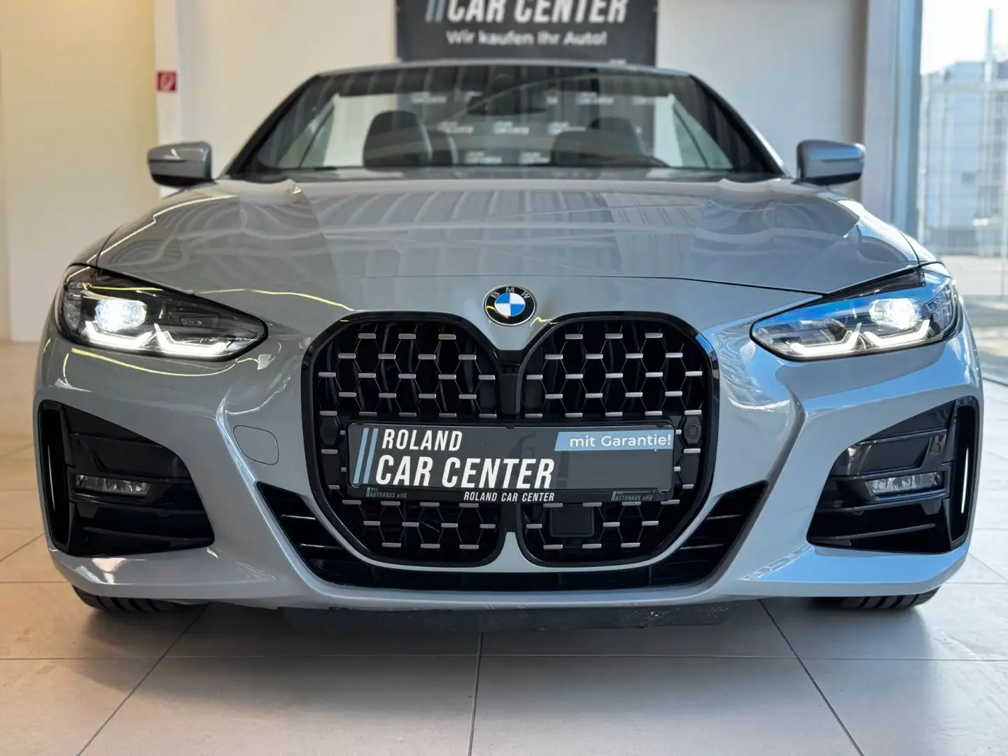 BMW 420 i M Sport Cabrio H&K DIstr Kam Grau - 2
