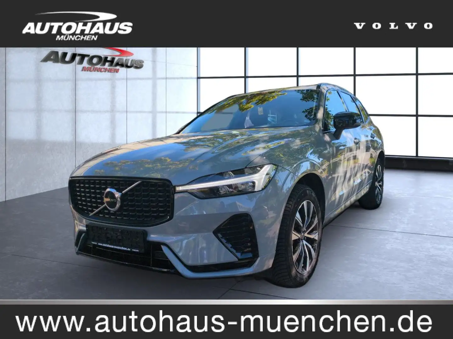 Volvo XC60 XC 60 Plus Dark AWD Bluetooth Navi LED Klima Gris - 1