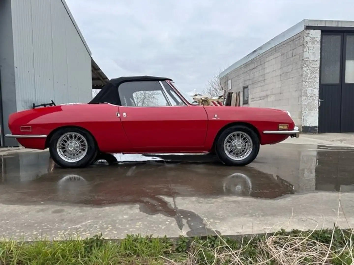 Fiat 850 Sport Spider Rosso - 1