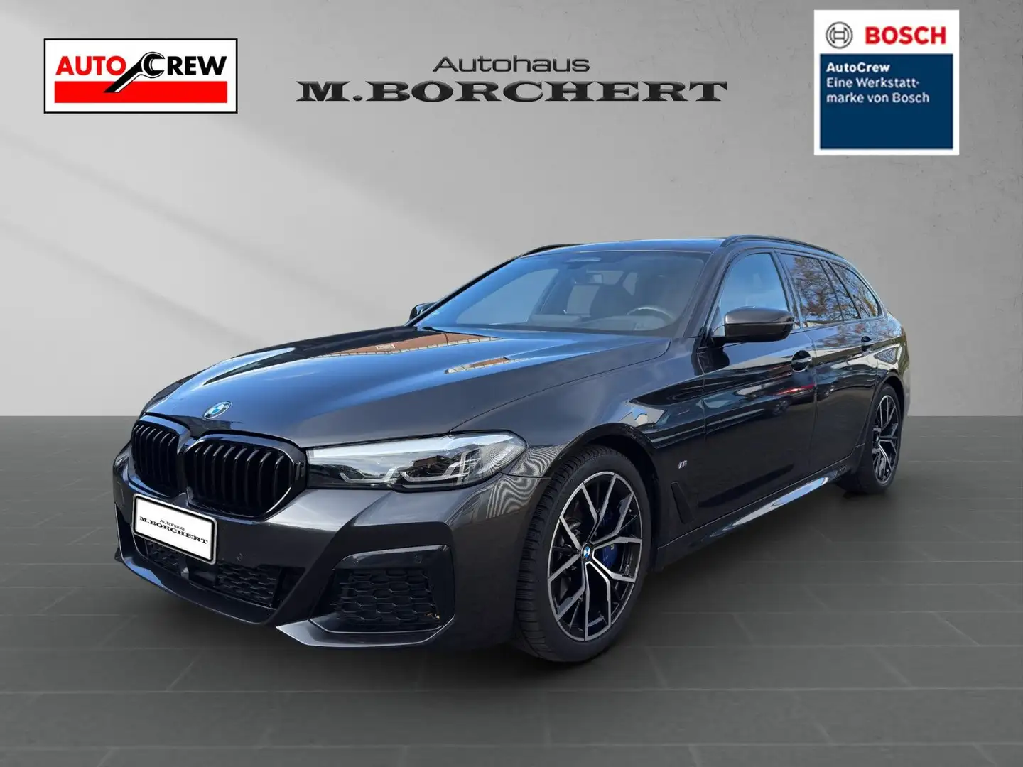 BMW 530 d xDrive M Sport Panorama/Head Up/AHK Grijs - 1