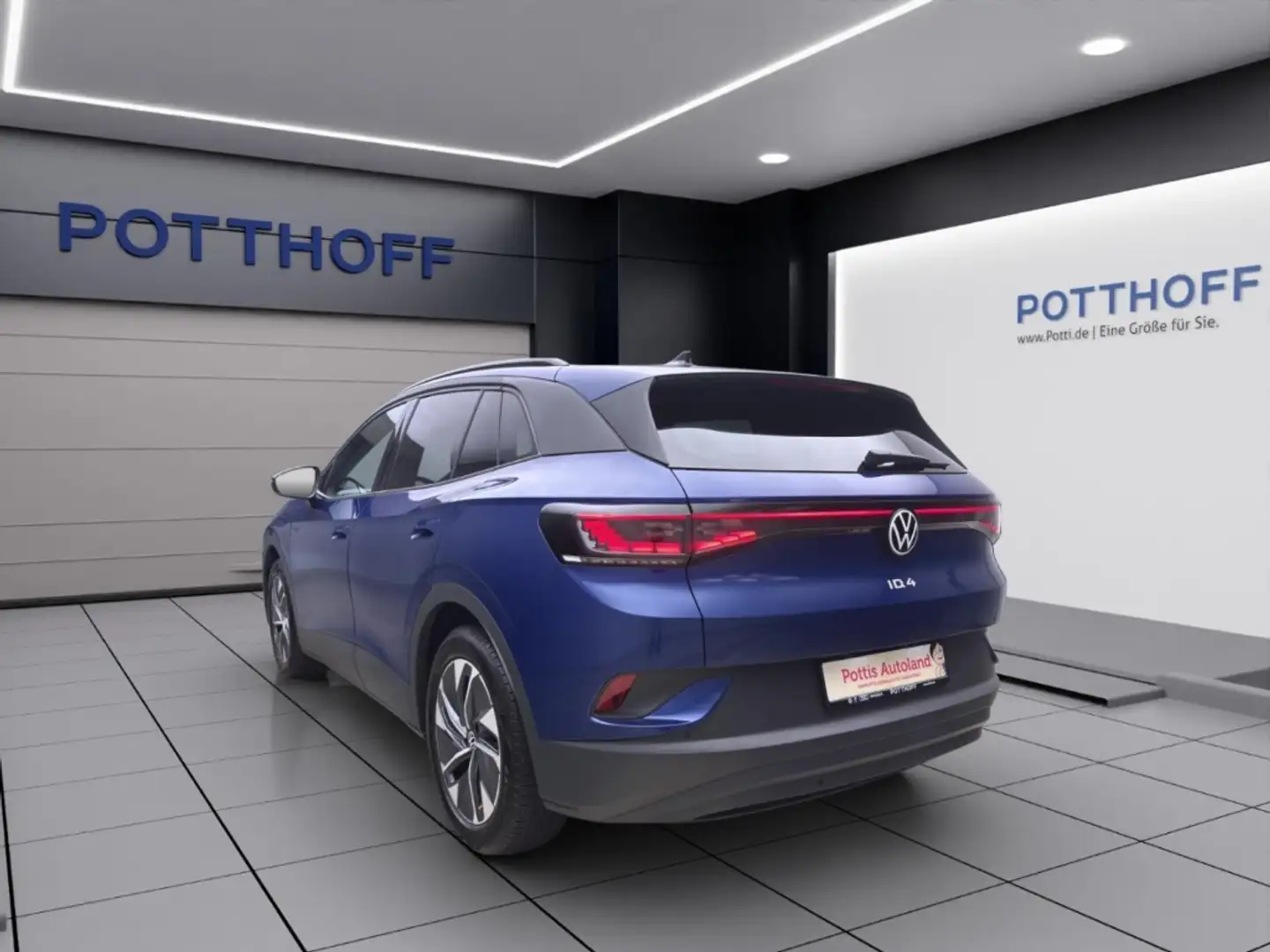 Volkswagen ID.4 PURE PERFORMANCE NAVI IQ.LIGHT ACC PDC Blau - 2