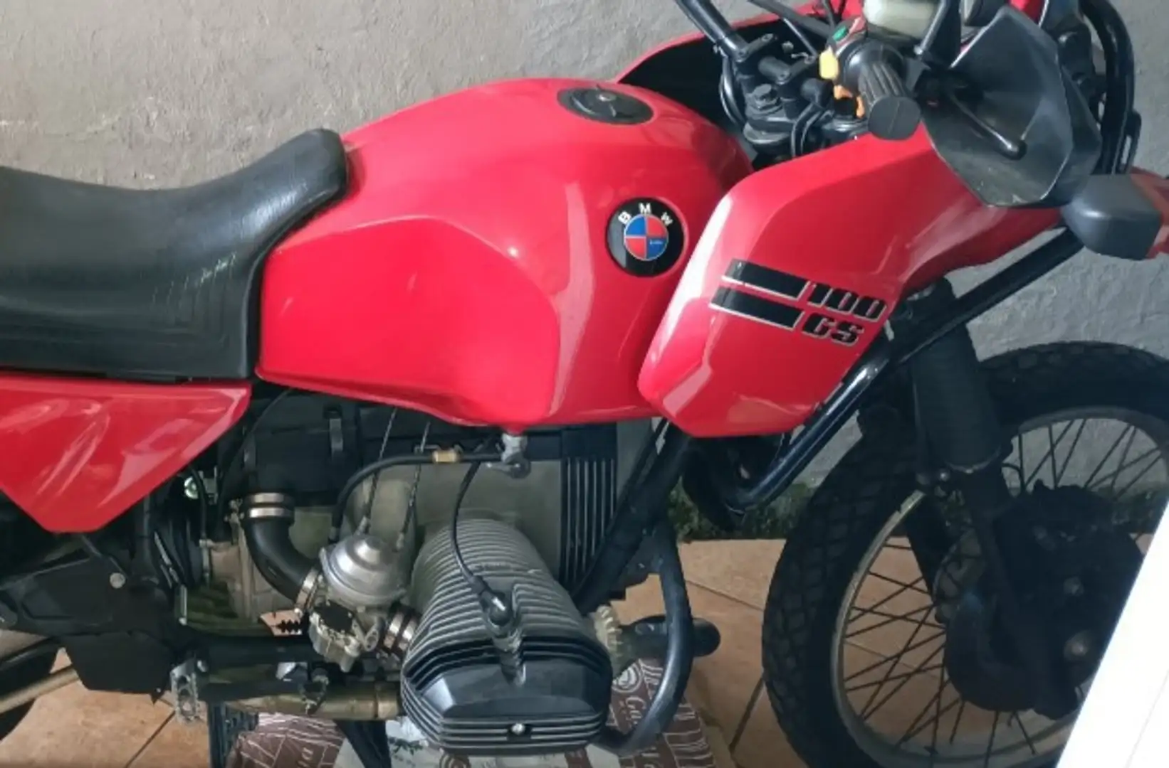 BMW R 100 GS Paris-Dakar Rojo - 1