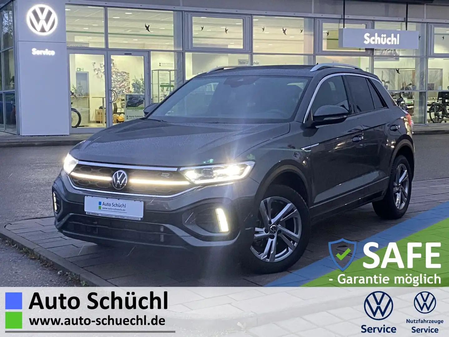 Volkswagen T-Roc 1.5 TSI DSG R-LINE 17"+IQ.DRIVE+TRAVEL-ASS Grey - 1
