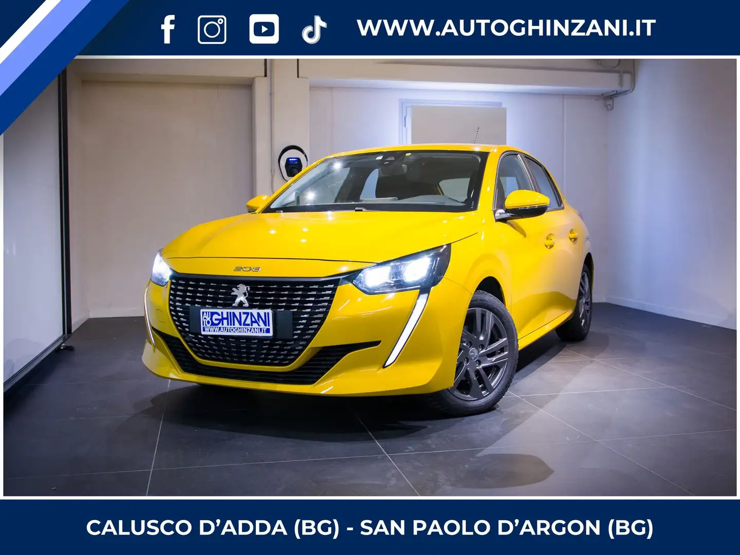 Peugeot 208 PureTech 75 Stop&Start 5 porte Active Amarillo - 1