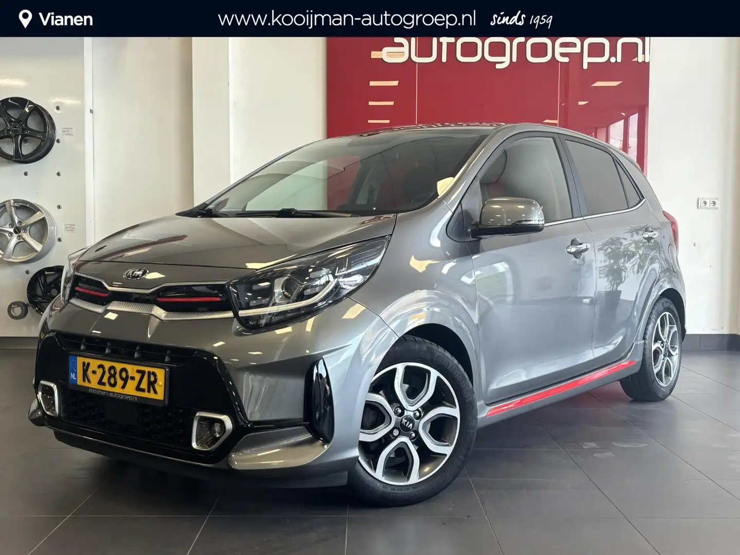 Kia Picanto 1.0 DPi GT-Line AUTOMAAT, Trekhaak, Subwoover, Key Grijs - 1