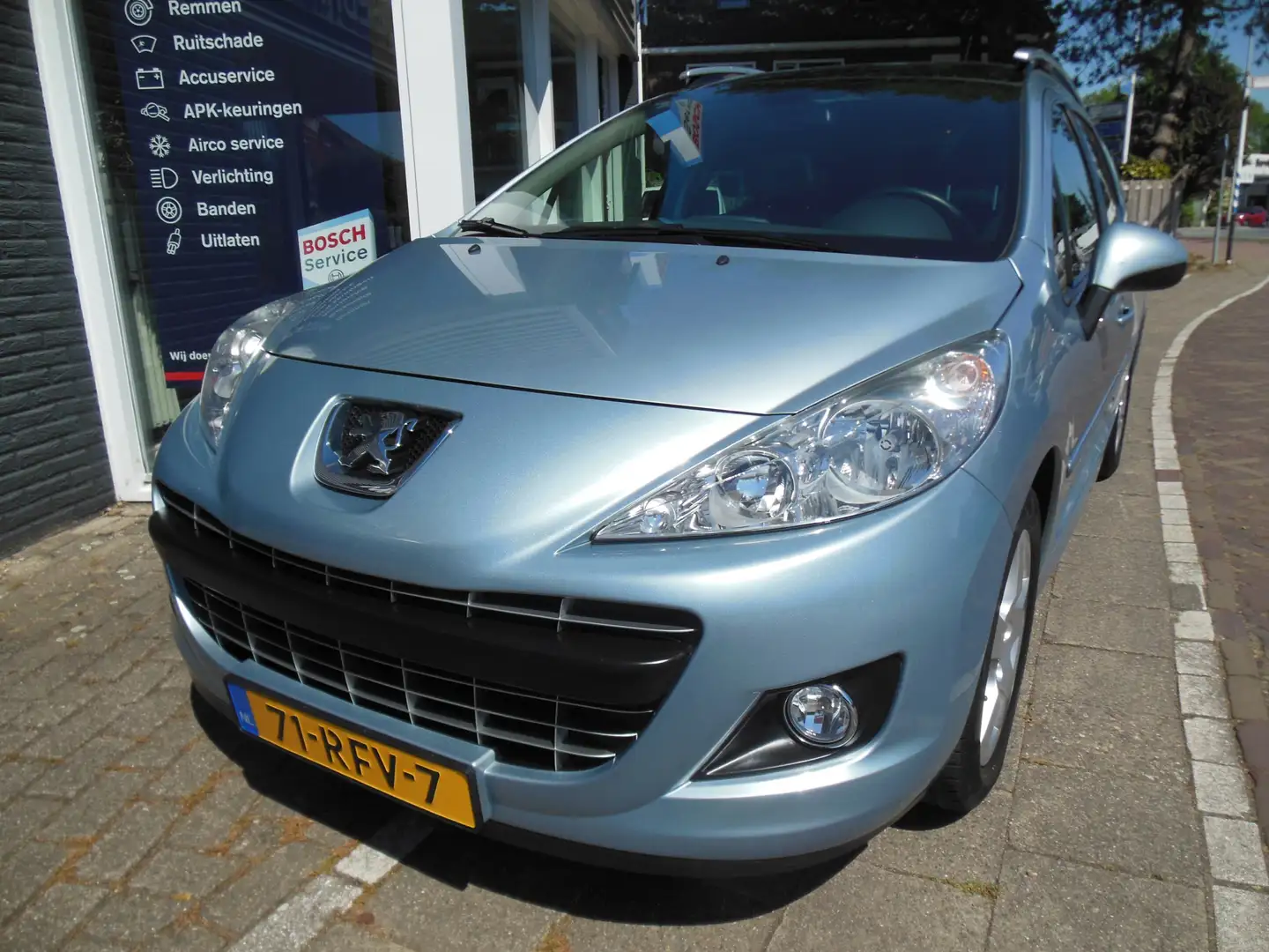 Peugeot 207 SW 1.6 VTi Allure 12 maanden Bovag garantie automa Blauw - 1