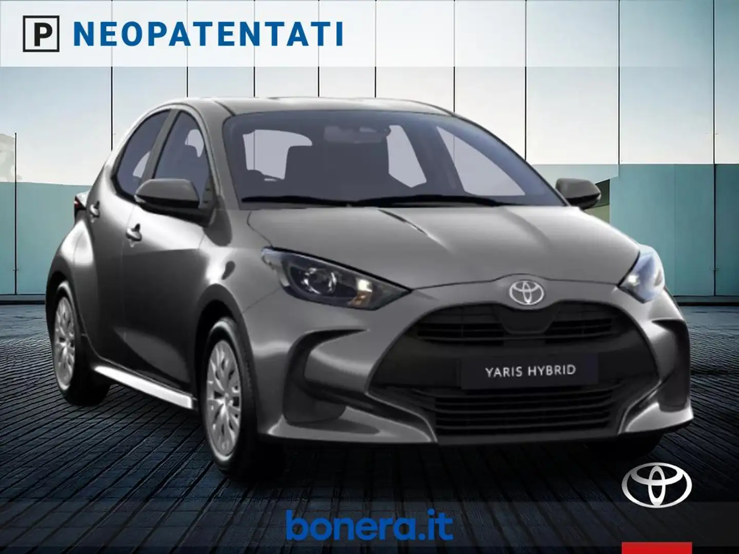 Toyota Yaris 1.5 hybrid Active Grigio - 2