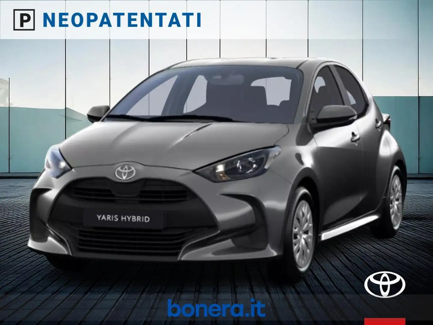 Toyota Yaris 1.5 hybrid Active Grigio - 1