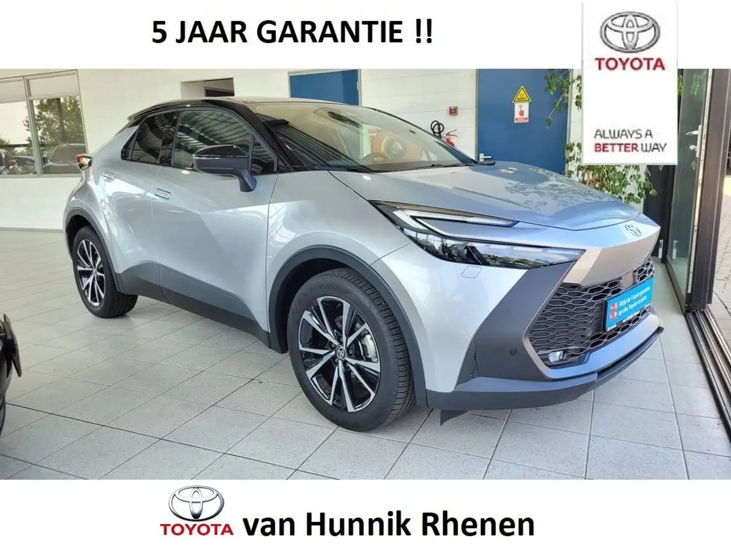 Toyota C-HR 1.8 140 Style | Groot Navi | Stoel en stuurverw | Argento - 1