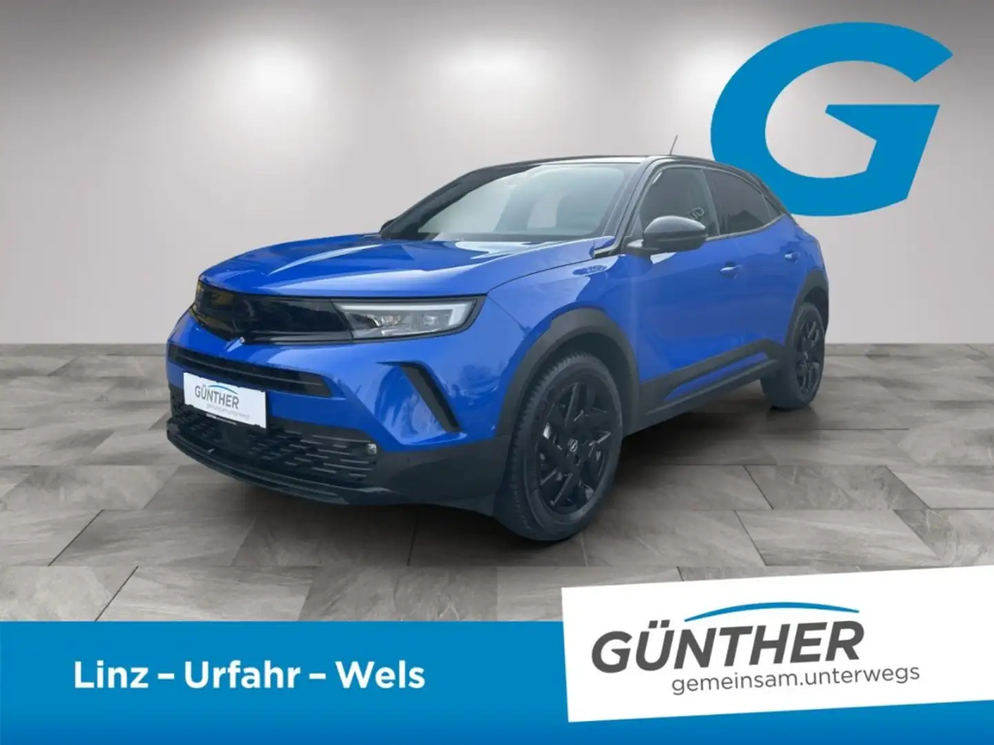 Opel Mokka GS 1.2 Direct Injection Turbo Blauw - 1