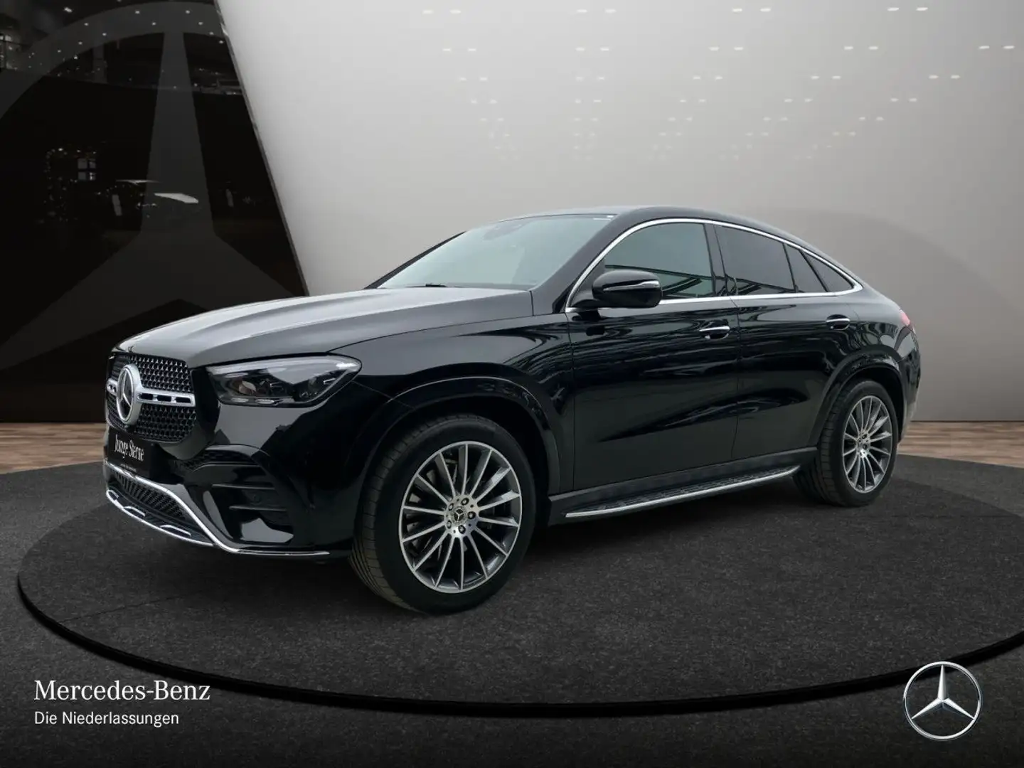 Mercedes-Benz GLE 300 d Coupé 4M AMG+360+AHK+MULTIBEAM+FAHRASS Noir - 2