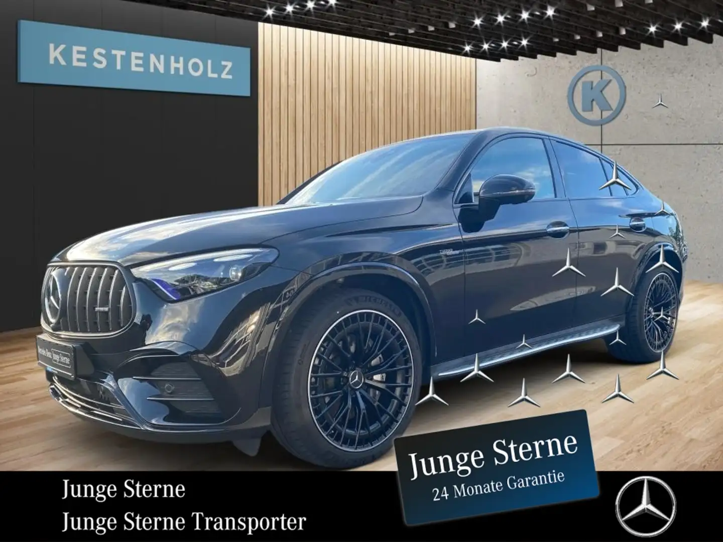 Mercedes-Benz GLC 43 AMG GLC 43 4M Coupé *AMG*AHK*MEMO*STHZ*PANO*360°* Noir - 1