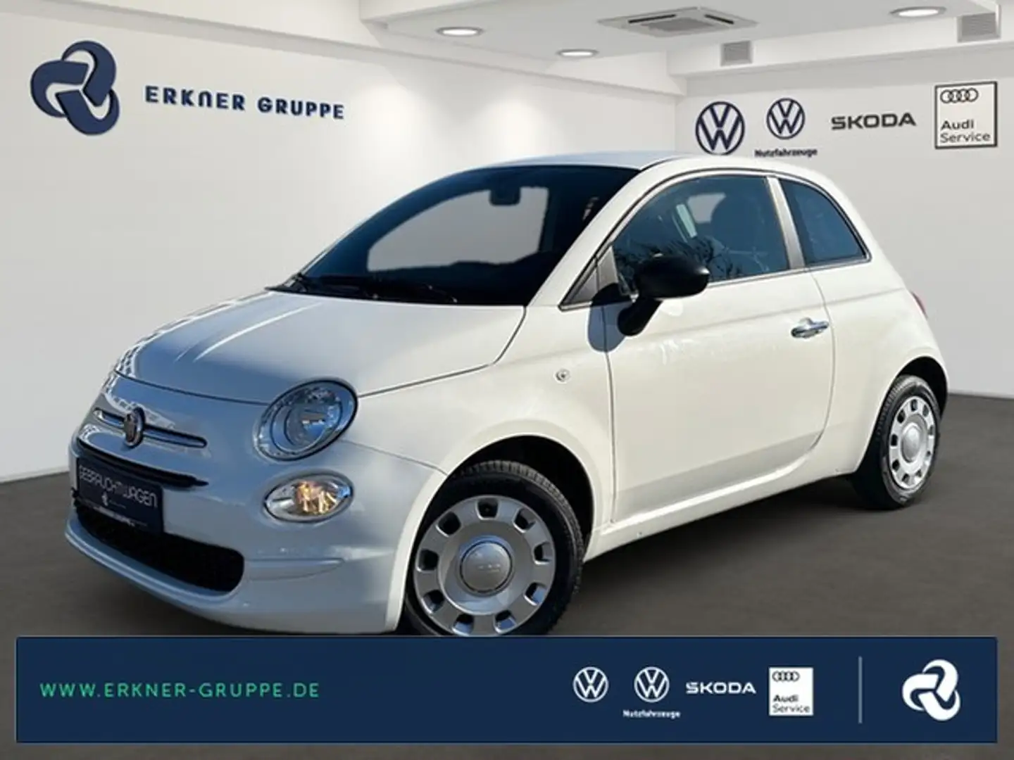 Fiat 500 1.0l TEMPOMAT+UCONNECT+KLIMA+++ Blanco - 1