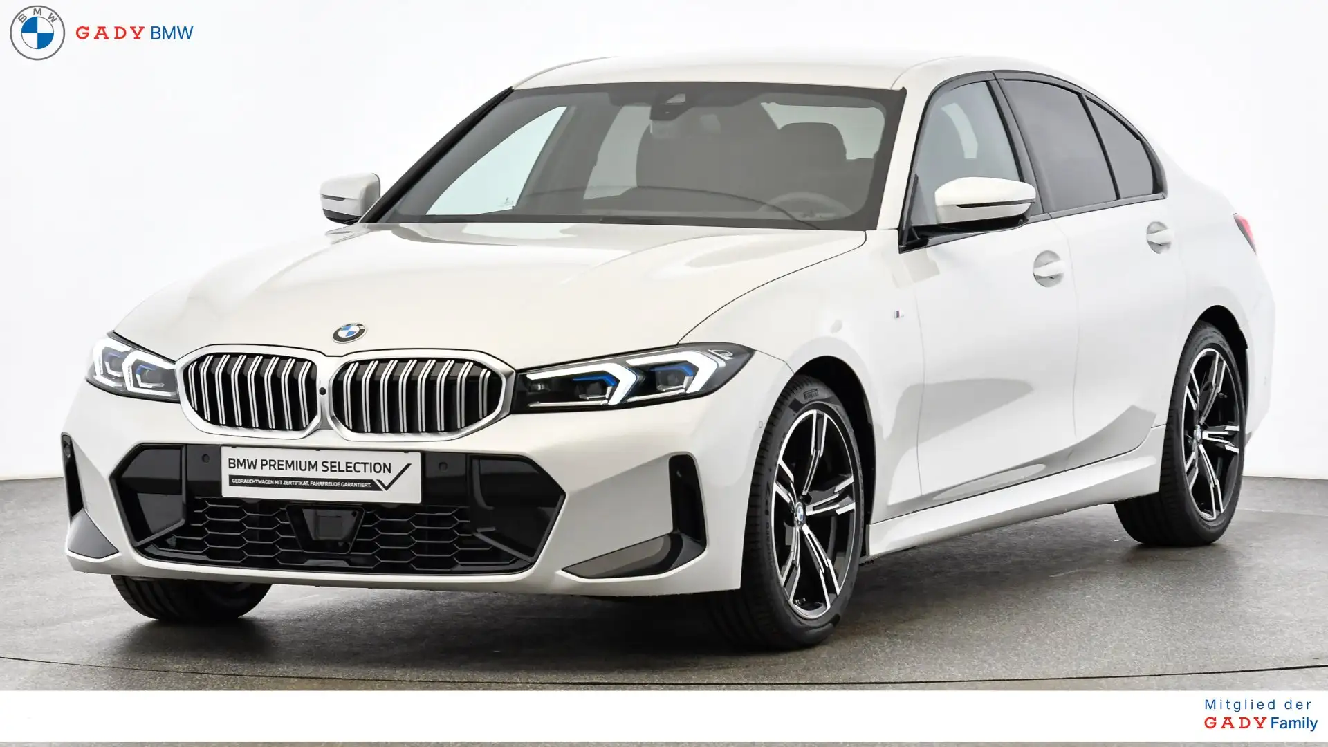 BMW 318 d M-Sportpaket Weiß - 1
