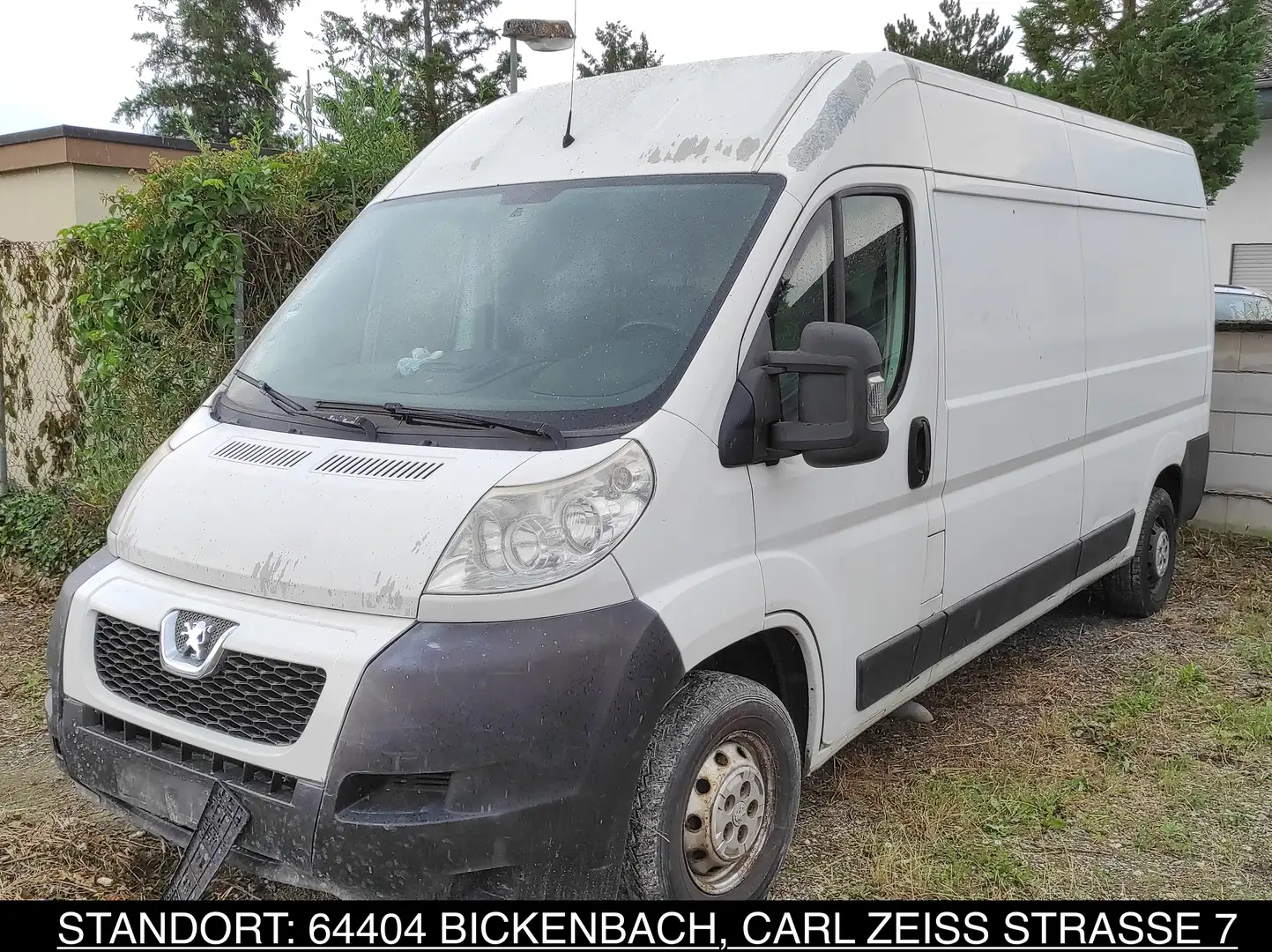 Peugeot Boxer HDi *NICHT FAHRBEREIT ANLASSER+GEBER ZYLINDER DEF. Blanco - 1