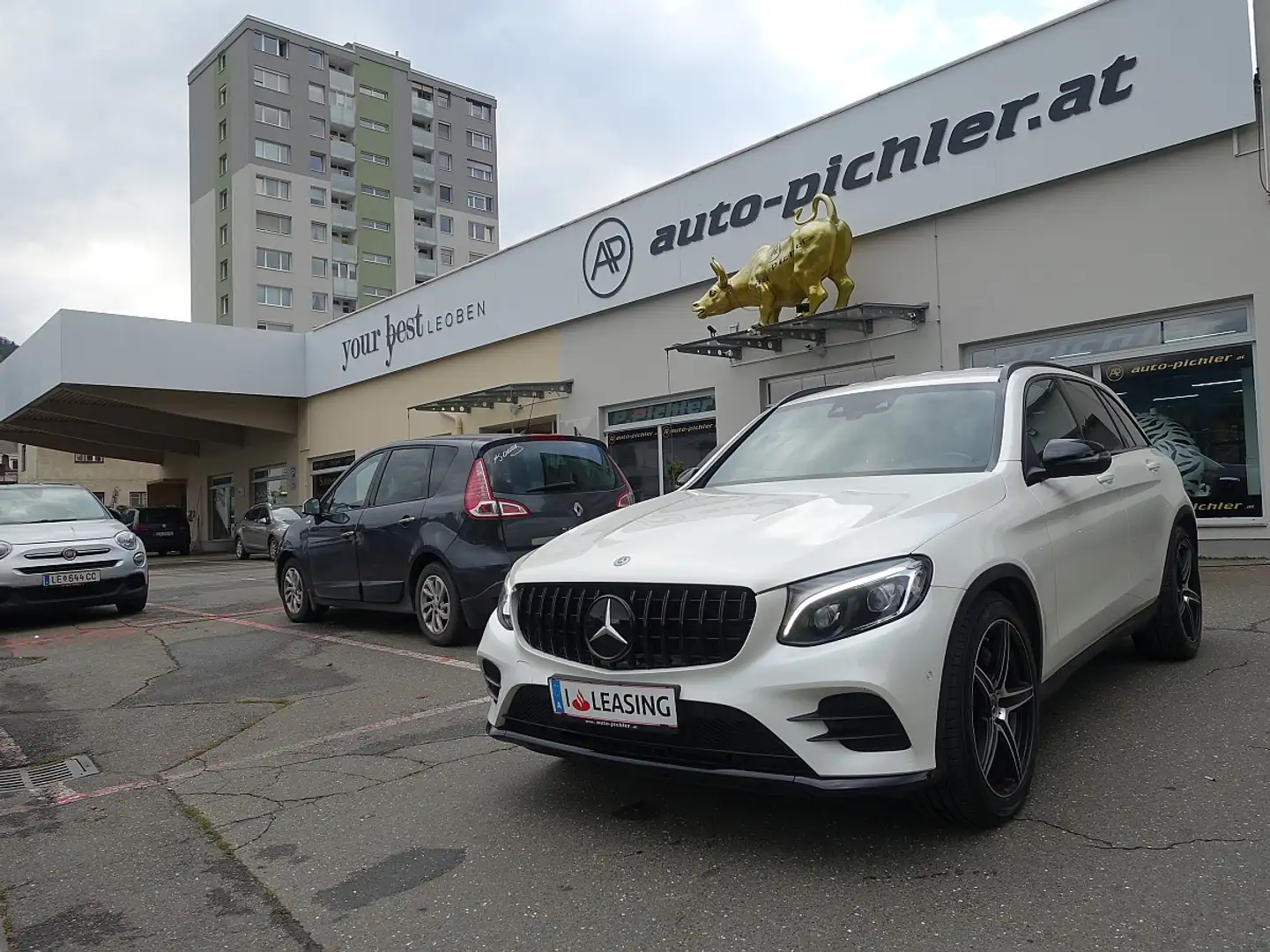 Mercedes-Benz GLC 350 d 4MATIC Aut. Blanc - 1