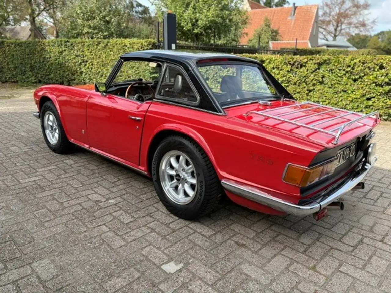 Triumph TR6 PI, Overdrive, 150 PK, Belgische CKD, foto 9