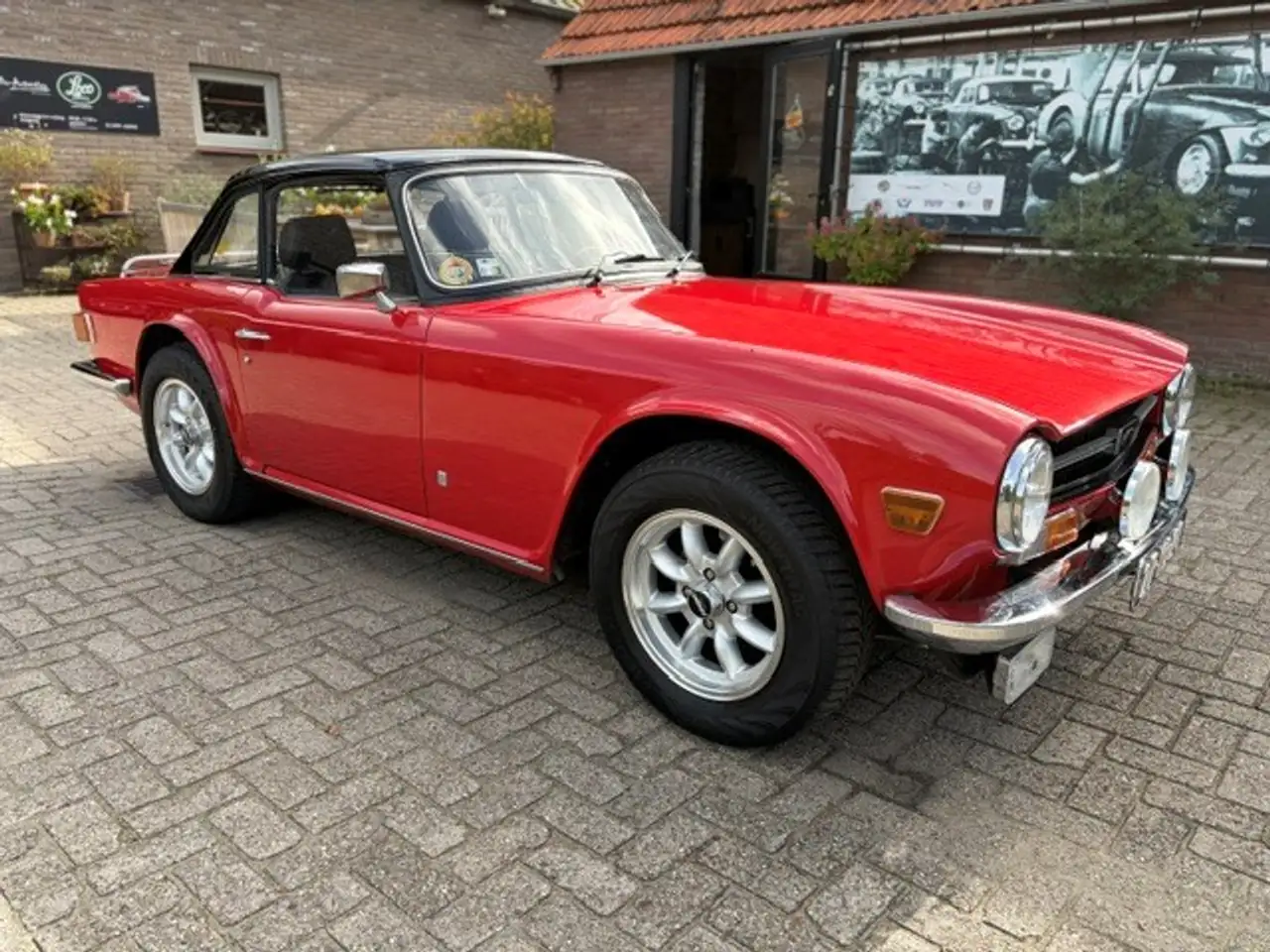 Triumph TR6 PI, Overdrive, 150 PK, Belgische CKD, foto 5