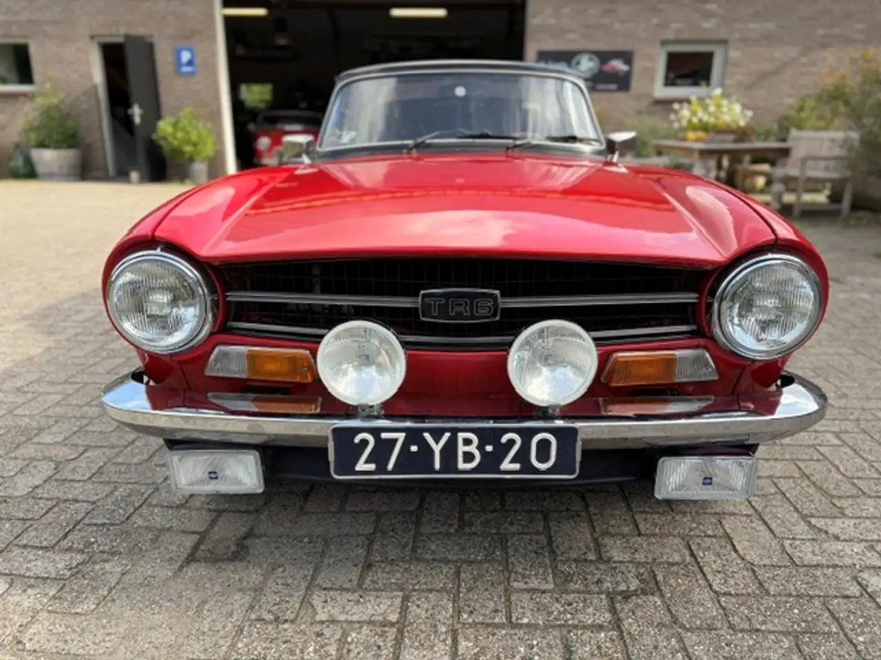 Triumph TR6 PI, Overdrive, 150 PK, Belgische CKD, foto 4