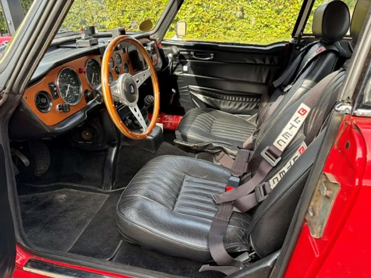 Triumph TR6 PI, Overdrive, 150 PK, Belgische CKD, foto 11