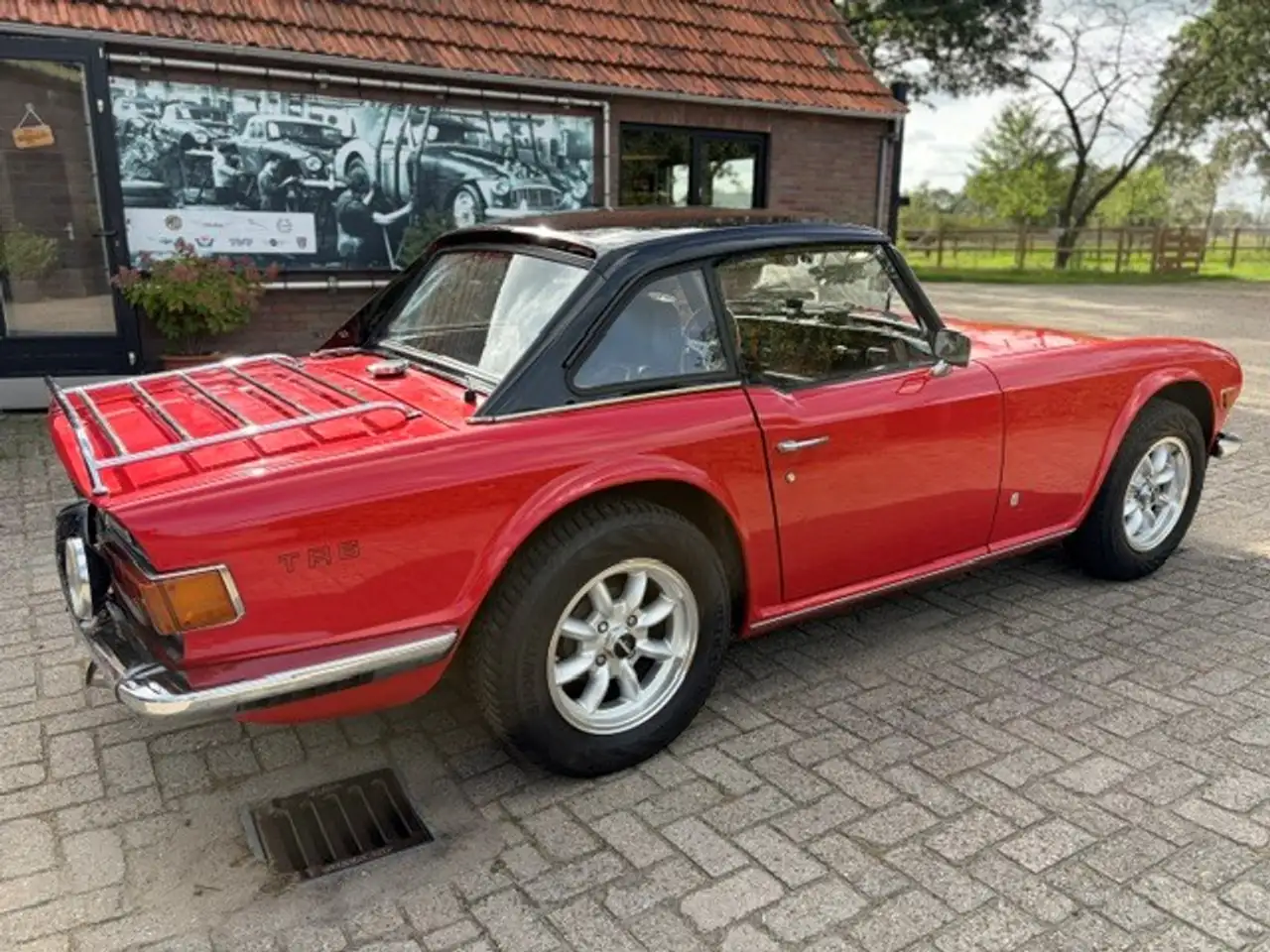 Triumph TR6 PI, Overdrive, 150 PK, Belgische CKD, foto 6