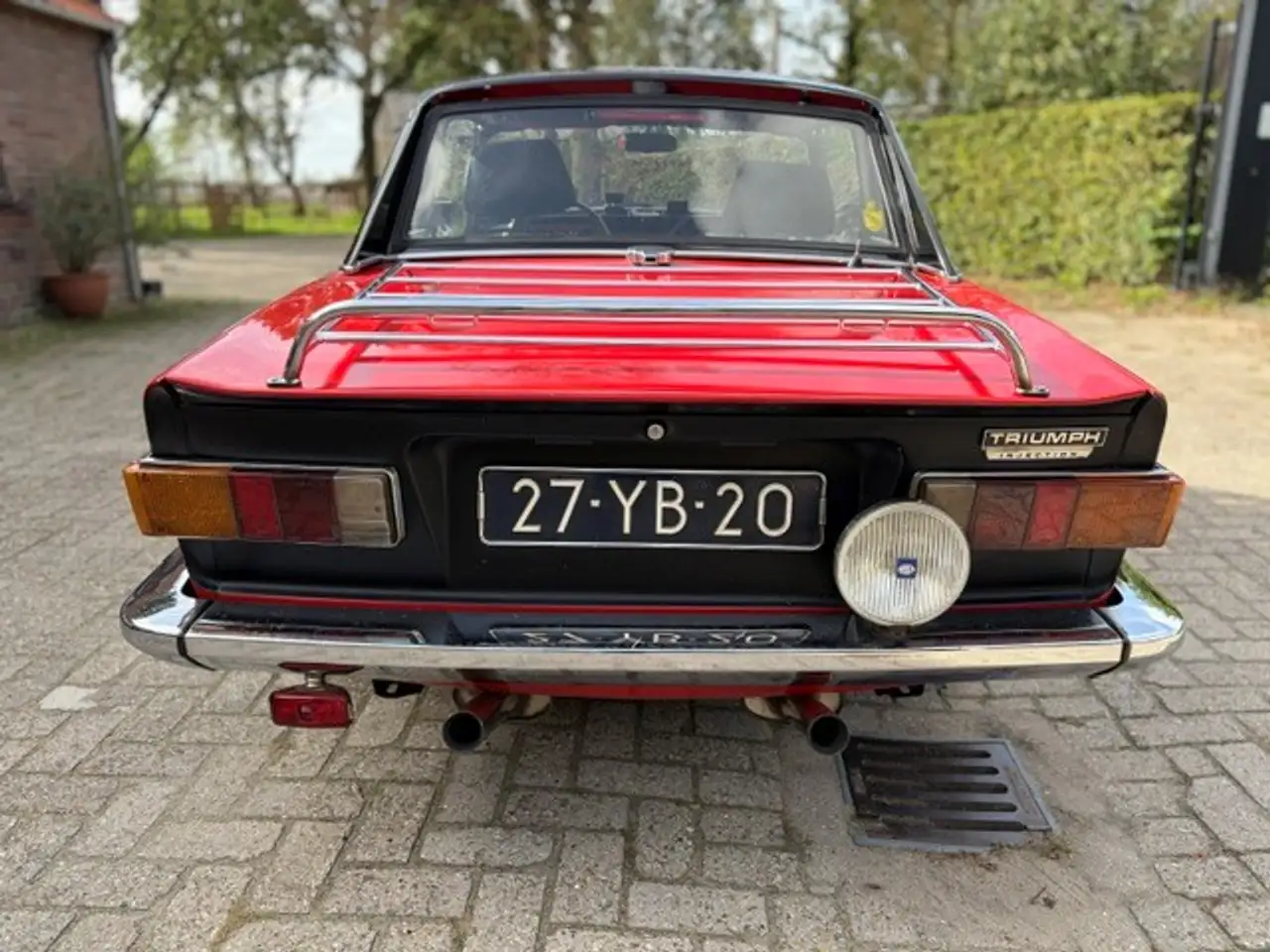 Triumph TR6 PI, Overdrive, 150 PK, Belgische CKD, foto 8