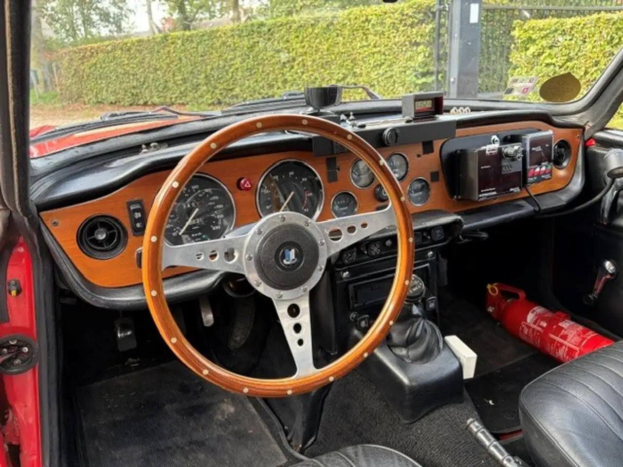 Triumph TR6 PI, Overdrive, 150 PK, Belgische CKD, foto 12