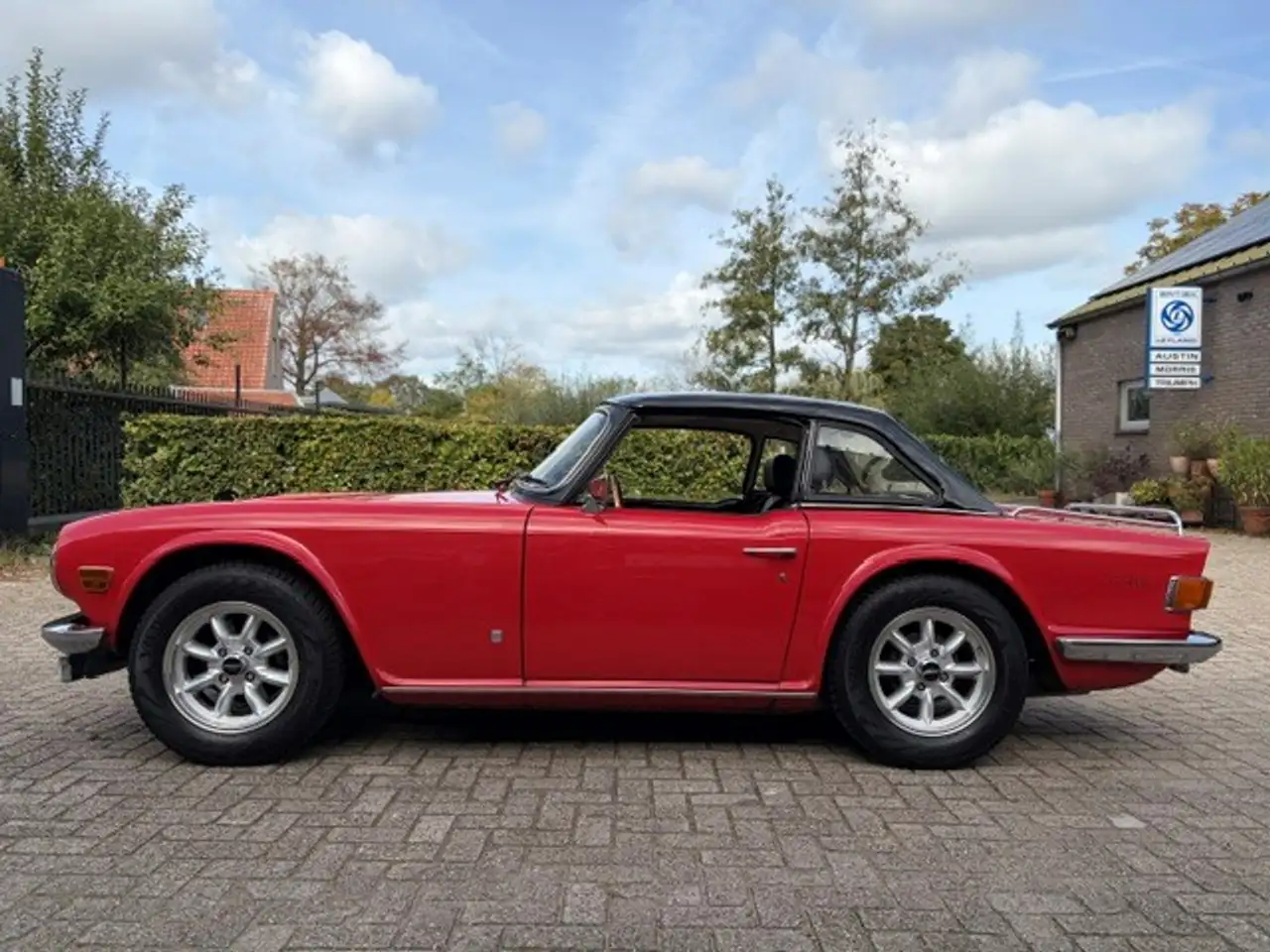 Triumph TR6 PI, Overdrive, 150 PK, Belgische CKD, foto 3