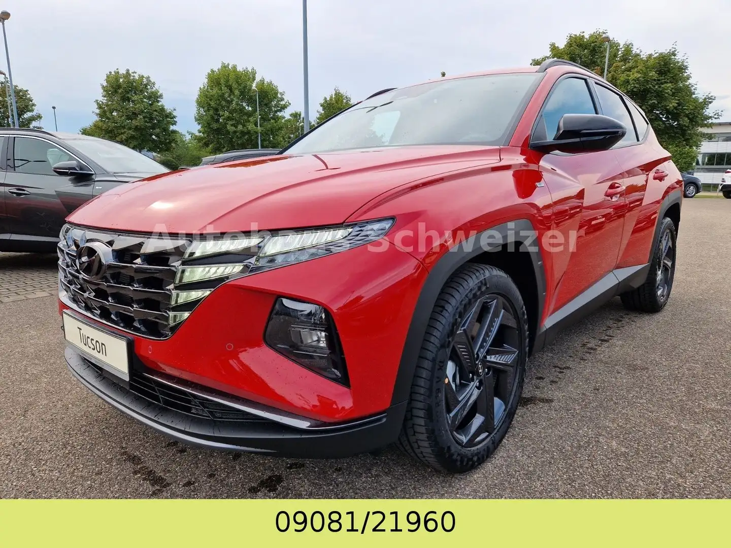 Hyundai TUCSON Blackline Mild-Hybrid 2WD Rojo - 1