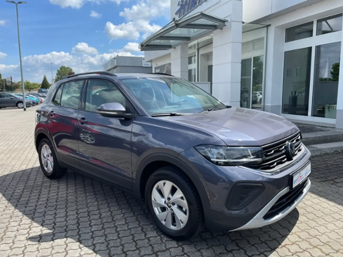 Volkswagen T-Cross Life 1.5 TSI DSG KLIMA LED NAVI ALU Gris - 2