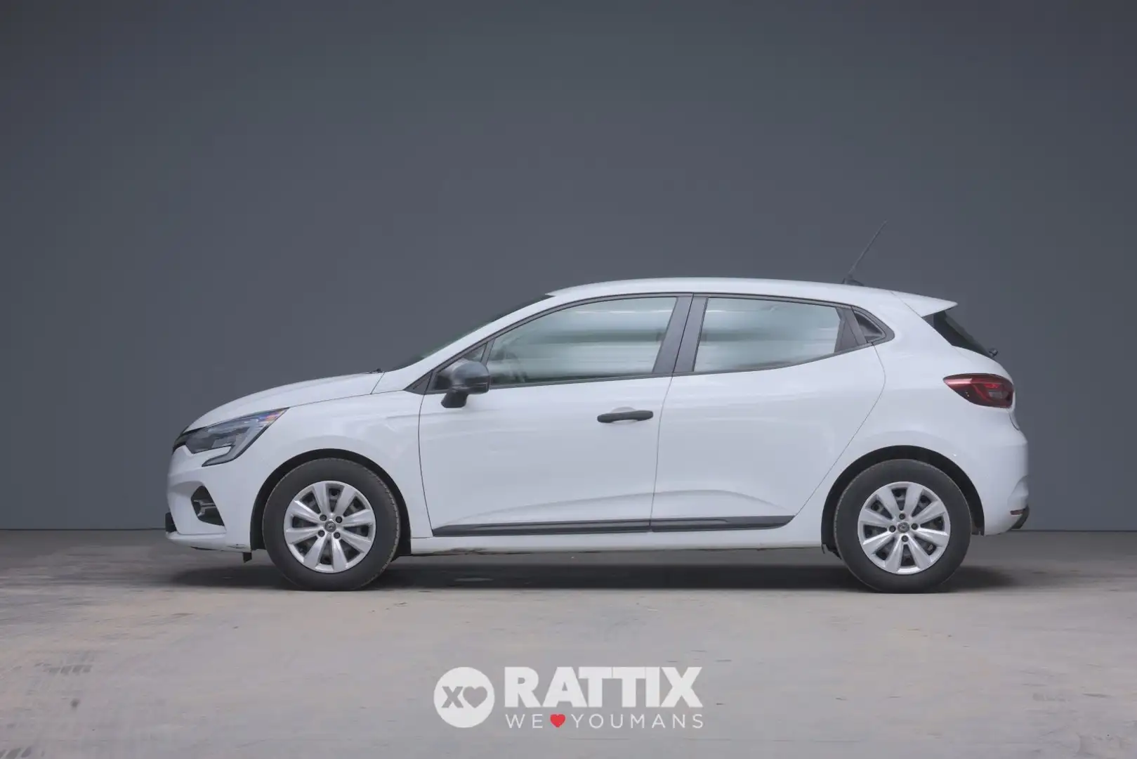 Renault Clio 1.0 TCE GPL 100CV Life Weiß - 2