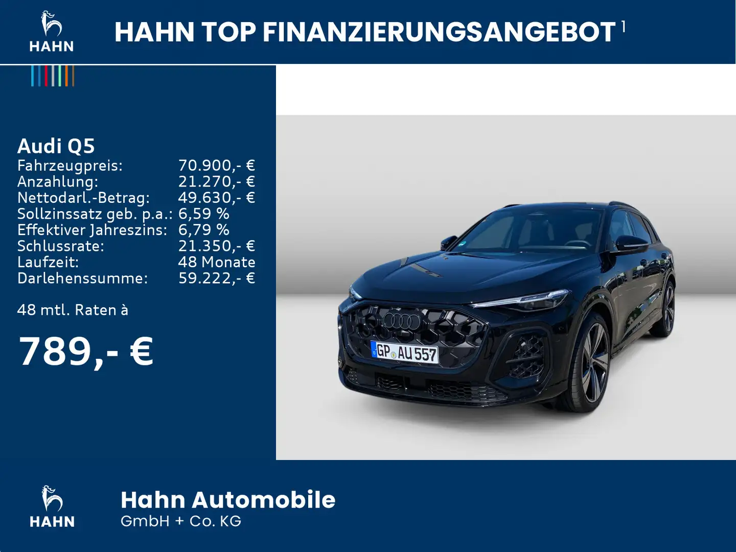 Audi Q5 SUV TDI quattro 150 kW S tronic Luftfahrwerk Schwarz - 2