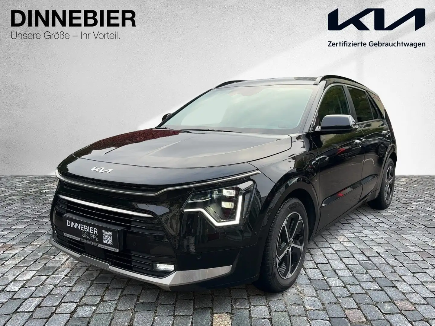 Kia Niro Spirit 1.6 PHEV Glasdach+LED+Kamera+Navi Schwarz - 2