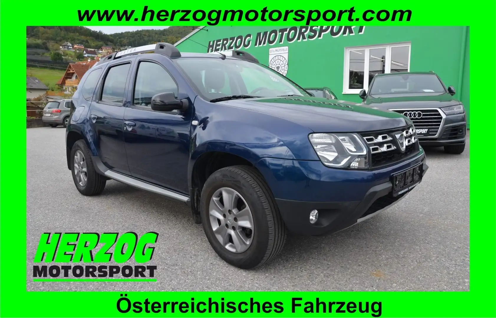 Dacia Duster Dacia Celebration dCi 110 S&S 4WD TEMPO 1.Besitz Blau - 1